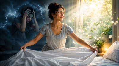 Psychology says people who change their bedsheets every day may be seeking more than just hygiene, they may be cleaning off the stress