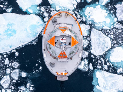 12 scientists will drift across the Arctic, locked inside sea ice for 8 months to watch an ocean survive its darkest, coldest season