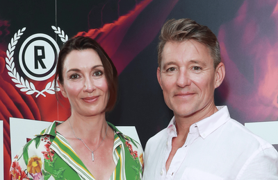 Ben Shephard cuddles rarely seen wife Annie at London festival after sharing secret to 22-year romance