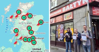 Over 150 Scottish businesses now boycotting Israel – see the interactive map