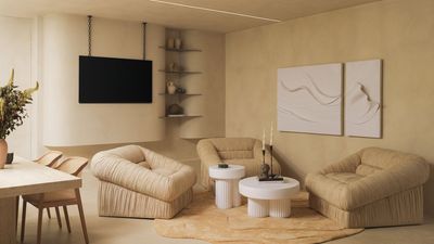 The Interiors of the Engimatic 'Invisible House' Used to Be Stark and "Shrine to Ultra-Modernity" — Now Turned Warm, Tactile, and Calming
