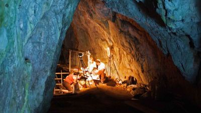 No one had entered this cave near the legendary Rock of Gibraltar for 40,000 years. Then archaeologists opened it