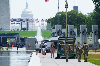Trump’s unsupported claims about Reflecting Pool vandalism