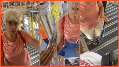 ‘I’m recording you’: Video showing 80yo woman being blocked from going upstairs at train station by entitled man causes outrage online