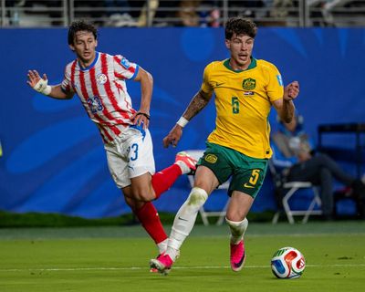 ‘There’s no ceiling’: electrifying Jordan Bos leaves Socceroo teammates in awe against Paraguay