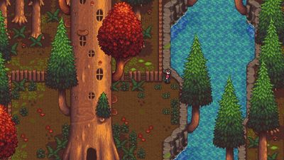 "Yep," Haunted Chocolatier creator ConcernedApe is "still working on the game" – but he doesn't want to give too much away: "I would rather serve a fully baked bread"