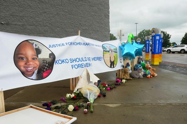 ‘Release the footage’: Mississippi protest over police killing of one-year-old