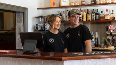 How mates, music and murals helped town make a comeback