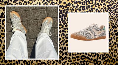 I've worn these Gola leopard print trainers with jeans, dresses and tailoring – there's almost nothing they don't liven up