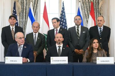 Lebanon, Israel and US sign framework pact