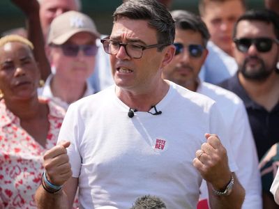 Andy Burnham distanced himself from UK Prime Minister Starmer, but may be stuck with his policies