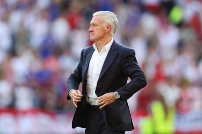 Why did Didier Deschamps not manage France tonight?