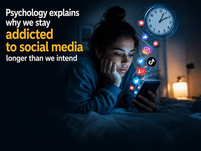Psychology explains why we stay addicted to social media longer than we intend
