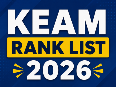 KEAM Rank List 2026 OUT: Check official website, direct link, download steps and latest CEE Kerala update
