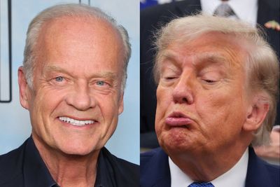 Kelsey Grammer gushes about meeting with Donald Trump in video: ‘We hang all the time’