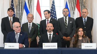 Lebanon, Israel and US sign trilateral framework pact