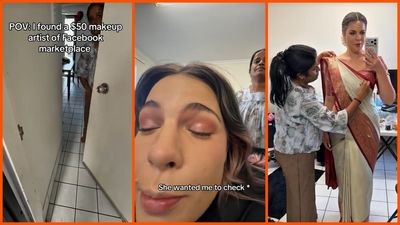 Woman finds a $50 makeup artist on Facebook Marketplace. Then she gets the full treatment: ‘What do you think?
