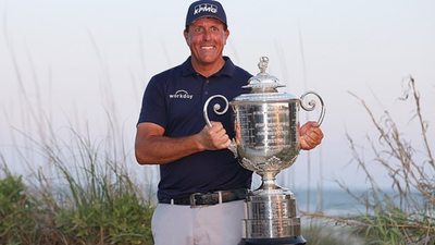 Pat Perez's ex-wife Ashley accuses six-time champion Phil Mickelson of showing her explicit photo during a PGA Tour event in New Jersey. Here's all you need to know
