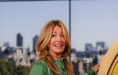 Cat Deeley's vibrant linen blouse and shorts co-ord is the most sophisticated heatwave outfit