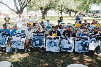Japanese internment survivors, faith leaders demand closure of South Texas ICE detention center
