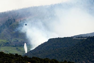 Utah’s Cottonwood fire spreads overnight to cover 92,000 acres