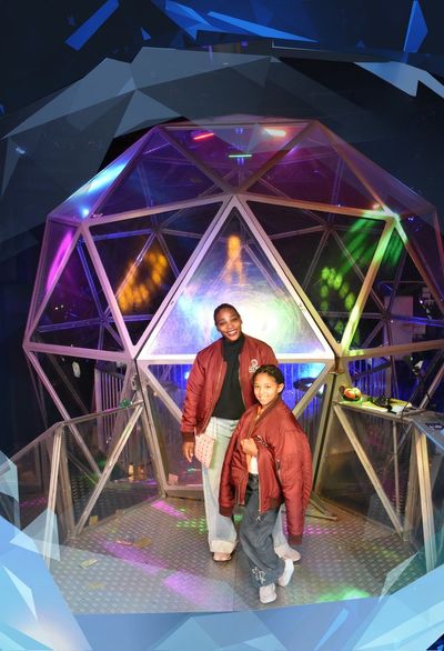 Serena Williams, 44, makes 'core memories' at Crystal Maze with daughter Olympia, eight