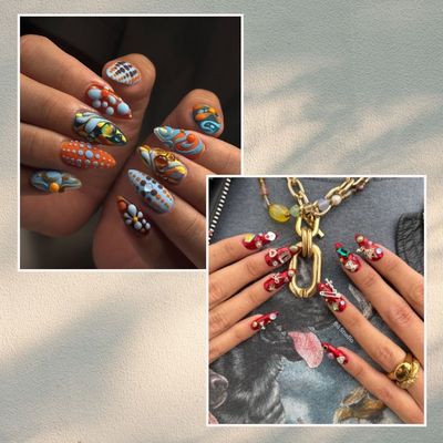 Summer-Friendly Fruit Nails and Stylish Plaid Details Top the Week's Best Manicures