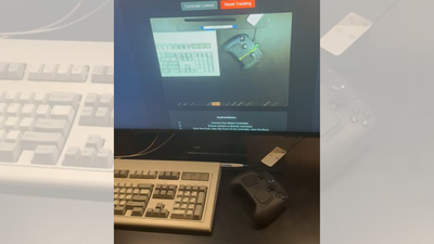 Modded Steam Controller can automatically charge itself like a robot vacuum — enthusiast creates GitHub program that uses the vibration motor to walk it back to its docking station