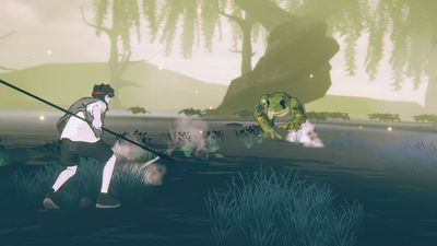 The Steam demo for this frog action brawler "inspired by Smash Bros and Naruto" has been kicking players' butts