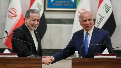 Middle East live: Iran FM warns any challenge to Hormuz strait will 'increase tensions'