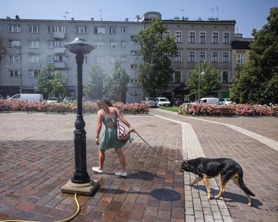 Temperature records tumble across Europe as heatwave moves east