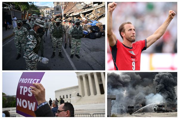 Rescuers Dig Through Venezuelan Rubble as the Iran Deal Splinters and the World Cup Bracket Takes Shape