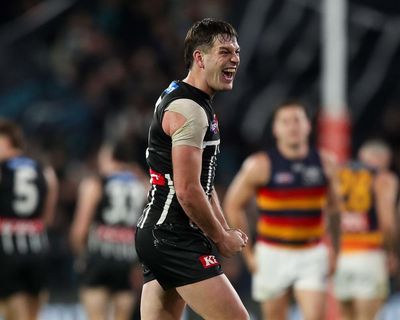 Zak Butters zigs, zags and rips Adelaide apart to show why he’s the most sought-after AFL player in the land
