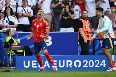 ‘For me to be able to score in Stuttgart, and celebrate the same way my father did there, is the highlight of my career so far’ Mikel Merino on following in his father’s footsteps at Euro 2024