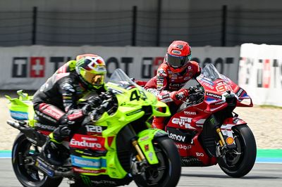 Marc Marquez on Valentino Rossi-style clash with Fabio di Giannantonio: “I accept it and we keep quiet”