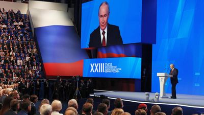Ukrainian strike ignites Russian oil refinery as Putin acknowledges 'difficult period'