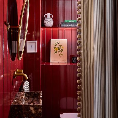 Red is the 'it' bathroom colour choice for 2026 - here's how to use this dramatic shade in cloakrooms, ensuites and family bathrooms