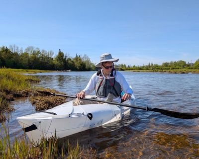 This $380 foldable kayak fits in my Prius and goes from backseat to lake in 10 minutes
