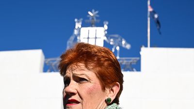 Hanson slides in the polls after voter 'reality check'