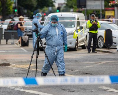 Man charged with attempted murder after car hit pedestrians in west London