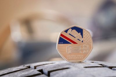 New Royal Mint 50p coin celebrates 100 years of British racing history ahead of Silverstone GP