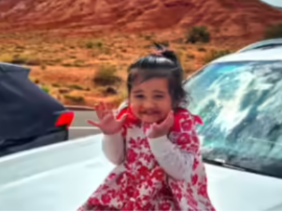 Meet Aarya, the Indian-origin toddler who aims to become youngest person to visit all 63 US national parks