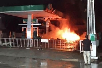 Three PT petrol stations bombed in South