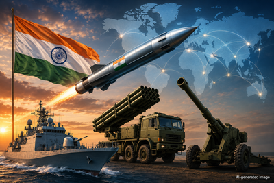Made in India, deployed abroad: The expanding map of India's arms exports