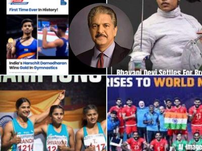Anand Mahindra’s Monday motivation is India’s growing competitiveness in sports beyond cricket