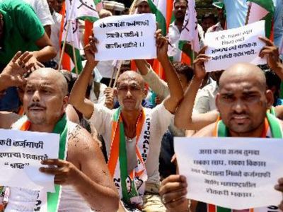 NCP (SP) suspends farm loan waiver protest after invite for talks with CM