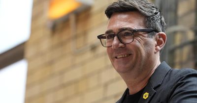 Andy Burnham refuses to answer questions from journalists after first major speech