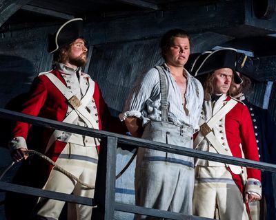 Billy Budd review – Clayton’s Vere is the devastating heart of vivid staging