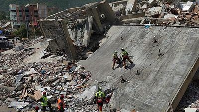 Aerial images reveal scale of destruction after Venezuela earthquakes
