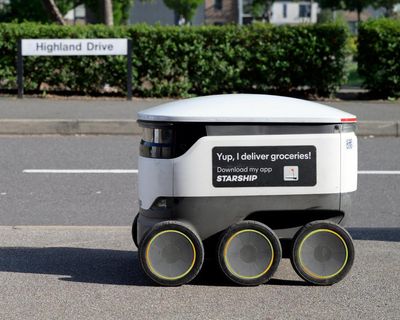 ‘A very good gadget’: taking delivery from the robots of Milton Keynes